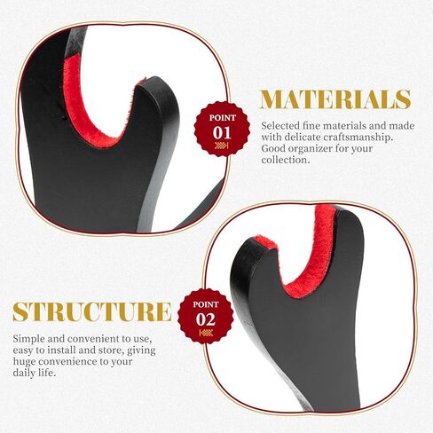 منظم حامل عرض الفلوت الخشبي لسطح المكتب مع رف من طبقتين لأدوات الرياح المنزلية وحامل تخزين السيوف in Kuwait