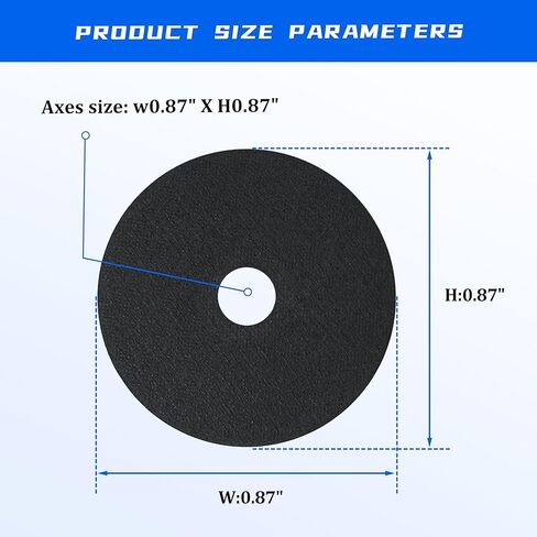 4-1/2" Cutting Wheels for Milwau-kee Grinders - 4-1/2" x 0.045 x 7/8-Inch Cut-Off Wheels 10 Pack (49-94-4500) in Kuwait