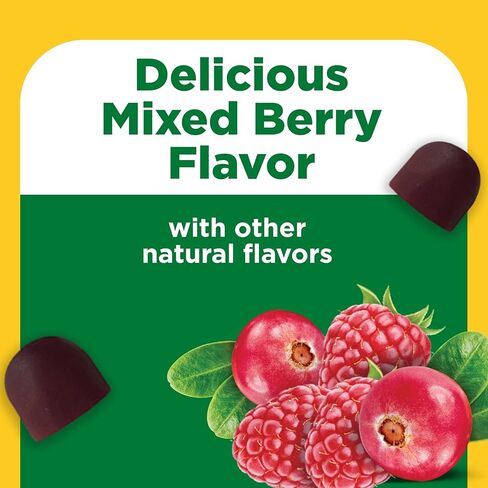 Nature Made Cranberry with Vitamin C Gummies for Adults, Urinary Tract Health for Women and Men, Cranberry Supplement, 50 Gummies, 25 Day Supply in Saudi Arabia