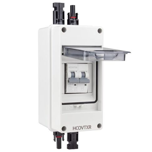 مفتاح فصل 63 أمبير PV، مفتاح عزل تيار مستمر 1000 فولت للطاقة الشمسية، صندوق قواطع RV مع قاطع دائرة مصغر in Kuwait