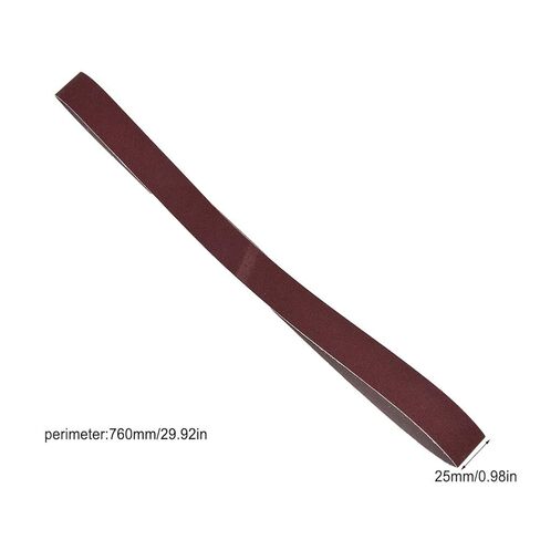 Sanding Belt Abrasive Band 10pcs Aluminum Oxide 760x25mm 30x1 Inch 2401000 Grit for Woodworking Metal Grinding Polishing Removal Glossy Finish Belt Sander Replacement (600 mesh 10 Pack) in Saudi Arabia