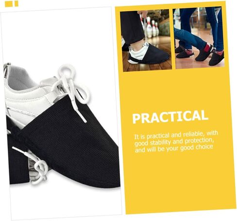 VICASKY 1Pair Bowling Shoe Covers Elastic Shoe Slider Accessories for Enhanced Performance Protects and Dirt Compact Design for Easy Storage Durable and Reliable in Saudi Arabia