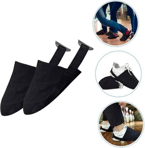 VICASKY 1Pair Bowling Shoe Covers Elastic Shoe Slider Accessories for Enhanced Performance Protects and Dirt Compact Design for Easy Storage Durable and Reliable in Saudi Arabia