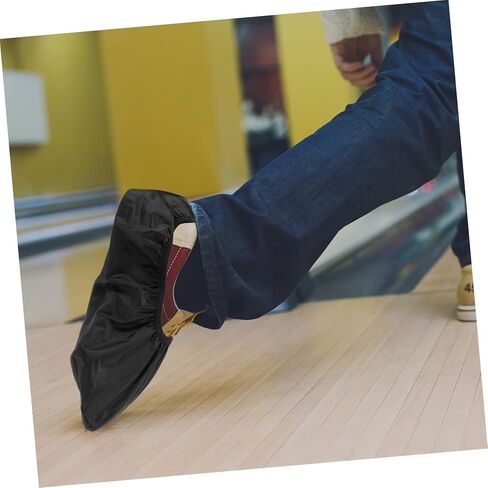 Waterproof Anti-Slip Bowling Shoe Covers 2-Piece Set for Outdoor Sports Sturdy Protective Rain Shoe Protectors in Saudi Arabia
