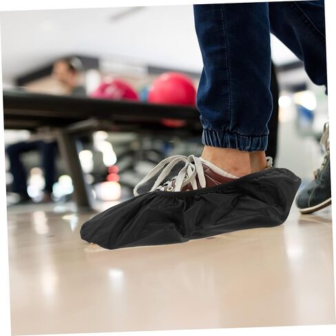 Waterproof Anti-Slip Bowling Shoe Covers 2-Piece Set for Outdoor Sports Sturdy Protective Rain Shoe Protectors in Saudi Arabia