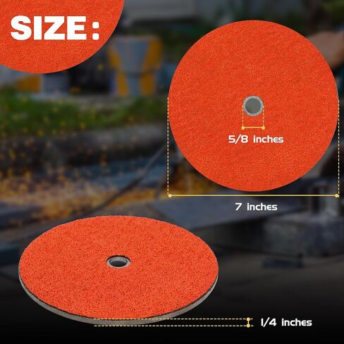 7" Disc Grinding Wheel for RBG 712 Grinding Wheel, 750, 780 Grinder,11710 Abrasive Grinding Wheel Replace 7" Lawn Mower Blade Sharpener Disc in Kuwait