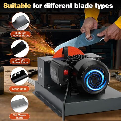 7" Disc Grinding Wheel for RBG 712 Grinding Wheel, 750, 780 Grinder,11710 Abrasive Grinding Wheel Replace 7" Lawn Mower Blade Sharpener Disc in Kuwait