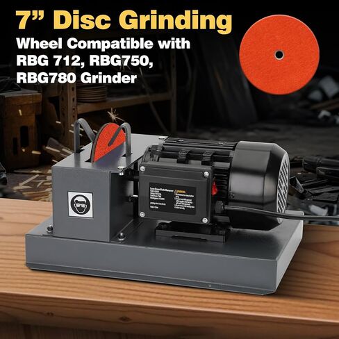 7" Disc Grinding Wheel for RBG 712 Grinding Wheel, 750, 780 Grinder,11710 Abrasive Grinding Wheel Replace 7" Lawn Mower Blade Sharpener Disc in Kuwait