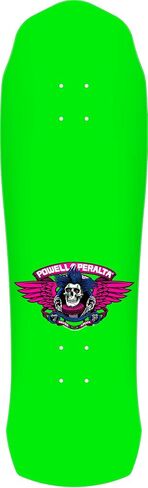 Powell Peralta Chris Hiett Skull 7-Ply Skateboard Deck, Green, 9.5" x 31.13" in Saudi Arabia