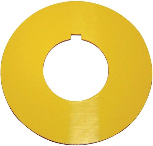 Blank Legend Plate, Round, Yellow or Red in Saudi Arabia