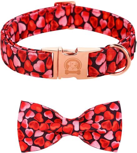 السيد. طوق الكلب الوردي السمين ، طوق كلب لطيف مع بوتي ، صيف قابلة للتعديل ، طوق الصبي مع الإبزيم المعدني ، الياقات المتينة للكلاب الصغيرة mediem الصغيرة in Kuwait