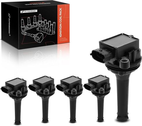A-Premium 6PCS Coil Coil Coil Coil متوافقة مع سيارات Volvo-2.8L 2.9L-S80 1999-2006 ، XC90 2003-2005 in Kuwait