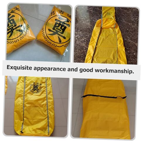 Waterproof Cadaver Bag Reinforced Handles Large Oxford Cloth Body Storage Pouch for Funeral and Emergency Transportation Random Color in Saudi Arabia