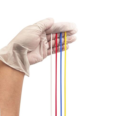 8pcs Color Coded Vascular Silicone Ties, Surgical Vessel Loops for Occlusion, Marking, Traction, Sturdy Product with Elasticity and Toughness, Non-sterile, Single Use(Two of Each of The Four Colours) in Kuwait