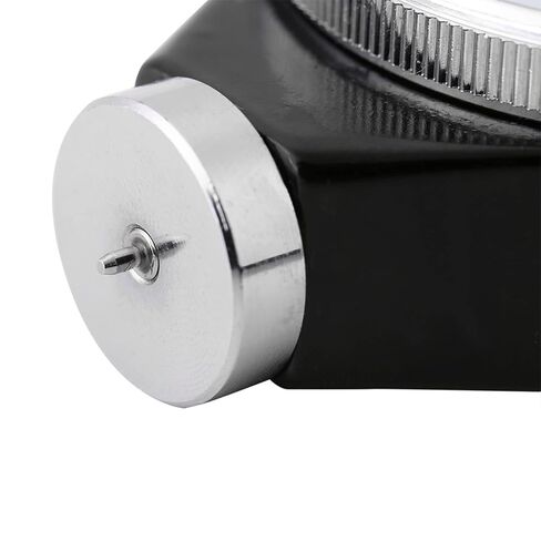 ZPSHYD Rubber Hardness Tester, Shore Type A Rubber Tire Durometer Hardness Portable Tester Meter 0-100 HA for General Rubber, Synthetic Rubber, Soft Rubber, Poly Fat, Leather, Wax in Kuwait