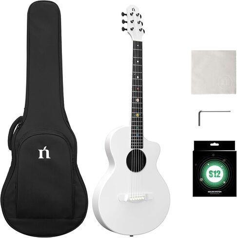 Natasha Carbon Fiber Acoustic Guitar, Cosmic Black in Kuwait