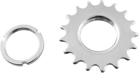 LQ Industrial 1 Set Internal Diameter 34.8mm Bicycle 17T Single Speed Fixed Gear Bike Steel Freewheel Retaining Ring in Saudi Arabia