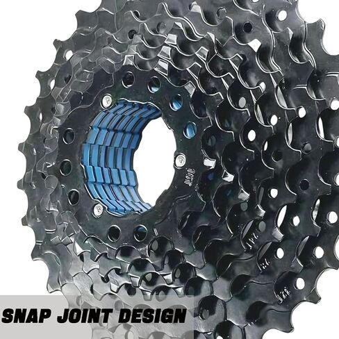 VERKSTAD Bike Cassette 9 Speed Cassette 11-32T Bicycle Cassette Fit for Mountain Bike Road Bike Folding Bike Commuter Bike in Kuwait