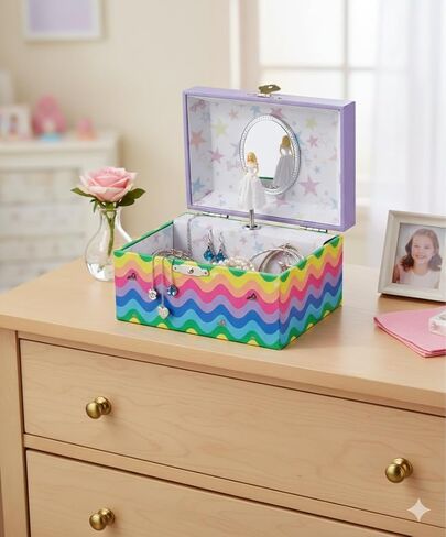 Barbie Friends Musical Ballerina Jewelry Box by Mele and Co in Kuwait