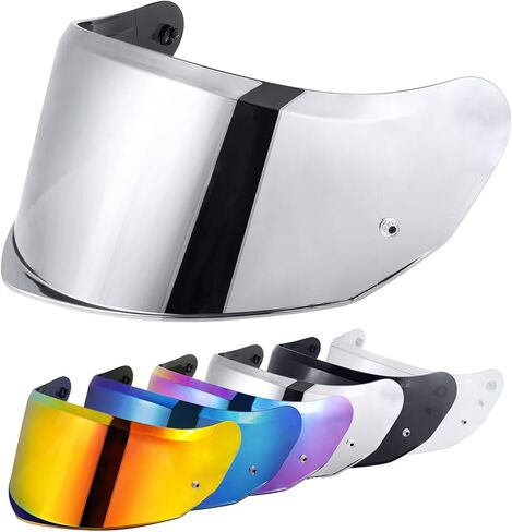 Stream II Helmet Visor Face Shield For Stream II Motorcycle Helmet Visor Replacement (Black) in Kuwait