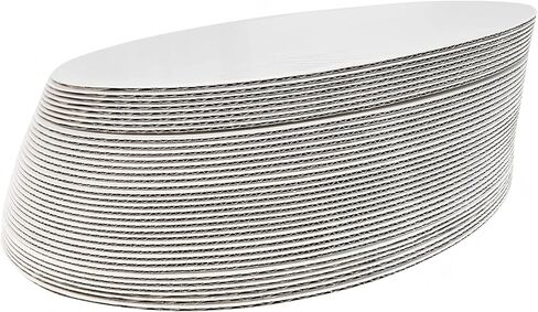 ONEMORE [35pcs] 10" White Cake board Round,Disposable Cake Circle Base Boards Cake Plate Round Coated Circle Cakeboard Base 10inch,Pack of 35 in Saudi Arabia