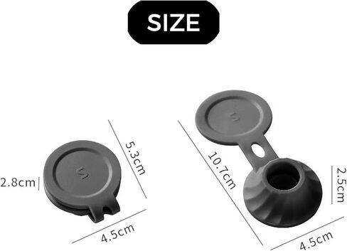 Flip It Bottle Emptying Cap Kit, 6pcs Upside Down Dispenser Caps, Zero Waste Shampoo Lotion Saver for Every Last Drop, Leak-Proof Inverted Storage in Kuwait