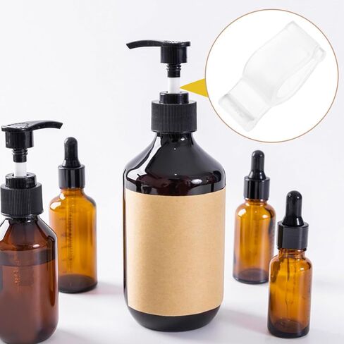 Cabilock 30PCS Leakproof Cosmetic Dispenser Pump Lock Clip, PP Pump Bottle Stopper Clips for Lotion Shampoo Cleansing Oil in Saudi Arabia