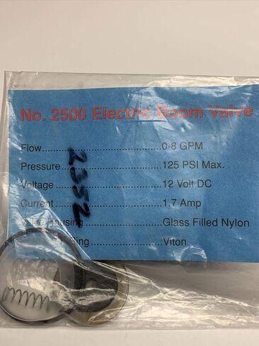 TEXAS INDUSTRIAL REMCOR INC TIR 2500B1 12Volt 10 GPM 3/4 inch Shutoff Valve in Saudi Arabia