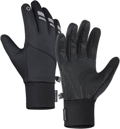 Touchscreen Thermal Gloves Insulated Outdoor Gloves for Men Women Sports Running Cycling Hiking Driving Skiing in Saudi Arabia
