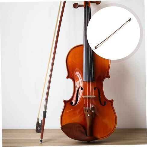 Horsetail Student Cello Bow for Beginners 1/8 Size Musical Instrument Bow for Practice Durable and Flexible Design Ideal for Cello Students and Teachers in Saudi Arabia