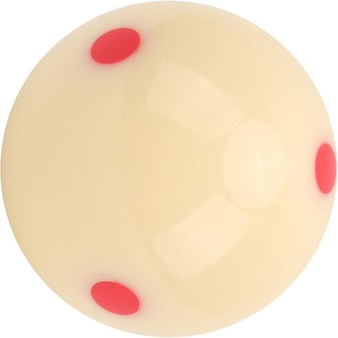 52.5mm Resin Billiard Snooker Practice Pool Cue Ball, Made of Resin, Impact and Wear Resistance, Smooth Professional Roundness, Improve Your Skills with Standard Size for Training in Saudi Arabia