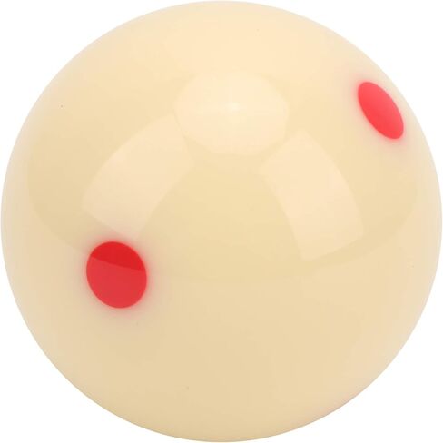 52.5mm Resin Billiard Snooker Practice Pool Cue Ball, Made of Resin, Impact and Wear Resistance, Smooth Professional Roundness, Improve Your Skills with Standard Size for Training in Saudi Arabia