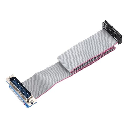 uxcell IDC Wire Flat Ribbon Cable DB37 Female to FC-40 Female Connector 2.54mm Pitch 50cm Length in Saudi Arabia