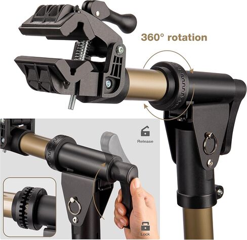 حامل إصلاح الدراجة الإلكترونية (بحد أقصى 88 رطلاً) - حامل حامل الدراجة لصيانة منصة العمل - حامل عمل الدراجة الإلكترونية متجر الدراجات ميكانيكا المنزل لدراجات الطرق والجبال in Kuwait