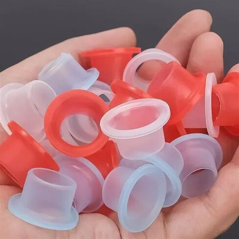 60/10PCS Faucet Leak-proof Sealing Gasket Rubber Pipe Hose Sealing Washer Silicone Gasket Seal for Plumbing Plug Prevent Leakage(A Red,20PCS) in Saudi Arabia