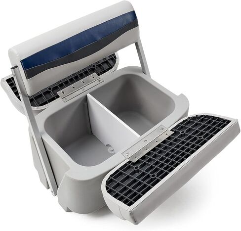 مقعد وقاعدة عائمة كلاسيكية كاملة من DeckMate® (رمادي/أزرق/فحمي) in Kuwait