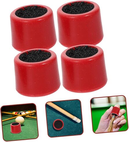 Sosoport Double-Sided Cue Tip Sander for Billiards Plastic Pool Cue Maintenance Tool Round Mushroom Head Shaper for Pool Players and Snooker Enthusiasts in Saudi Arabia