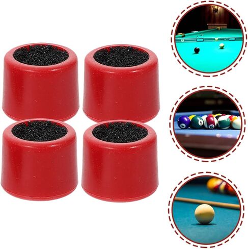 Sosoport Double-Sided Cue Tip Sander for Billiards Plastic Pool Cue Maintenance Tool Round Mushroom Head Shaper for Pool Players and Snooker Enthusiasts in Saudi Arabia
