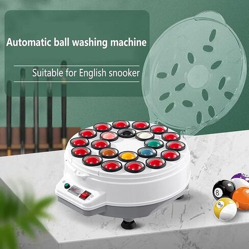 16/22 Balls Billiards Automatic Cleaning Machine, Pool Ball Polisher, 2 in 1 Cleaning Machine, Pool Ball Cleaner, for Billiards Ball Set Snooker Ball Set in Saudi Arabia