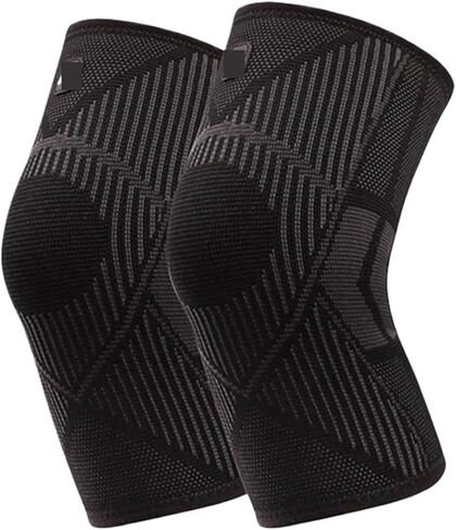 Wheel Speed Sensor Knee Supports Pad Gym Running Sports Gear Prevention Mitigation Knee Harm ABS Wheel Speed Sensor Front(Black M) in Saudi Arabia