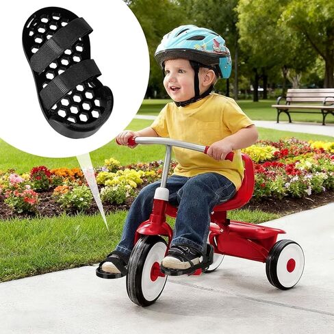 Tricycle Pedal Stabilizers, Toddler Foot Support with Adjustable Soft Straps, Universal Fit Radio Flyer & for Schwinn Trikes, Quick Training Wheels Alternative(Left & Right in Kuwait