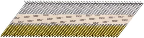 SENCO Framing Nails | 30 Degree | 2-3/8 Inch x .113 | Ring Shank | Paper Tape Collated Nail | Hot Dipped Galvanized |1,000 ct.| G624ASBXNR in Saudi Arabia