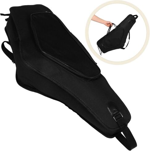 Alto Saxophone Bag Waterproof Shockproof Wind Instrument Carrying Case with Dual Backpack Straps Universal Medium Size Saxophone Storage for Musicians in Saudi Arabia