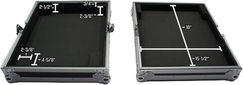 Harmony Audio HCPROFX12V2 Flight Transport Road Custom Case Compatible with Mackie PROFX12 Mixer in Saudi Arabia