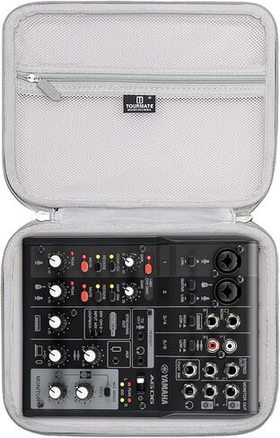 Hard Storage Case for Yamaha AG06MK2 Mixer,Travel Case for AG06MK,Protective Hard Shell Portable Travel(Box for Sale) (AG06MK2, Black) in Saudi Arabia