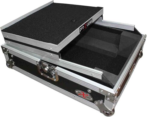 ProX XS-M12LT Universal 12" DJ Mixer ATA300 Flight Hard Case With Laptop Shelf in Saudi Arabia