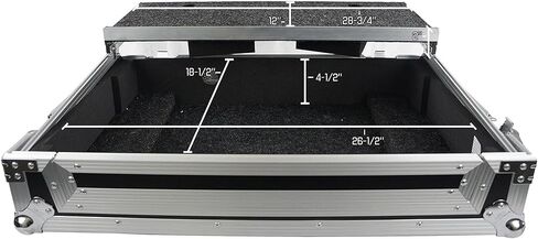 حافظات الصوت Harmony HCRNONEWLT متوافقة مع وحدة التحكم Rane One DJ Flight DJ Road حافظة مخصصة مع علبة الكمبيوتر المحمول in Saudi Arabia