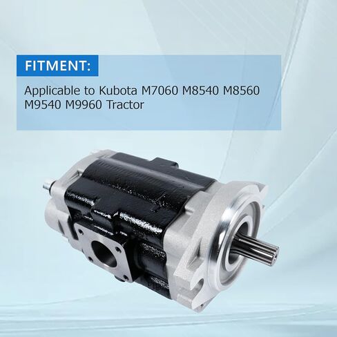 1 قطعة 3C081-82200 3C081-82202 3C081-82204 مضخة هيدروليكية لجرار كوبوتا M7060 M8540 M8560 M9540 M9960 in Saudi Arabia