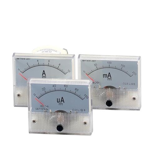 85C1-A 5A 10A 30A Analog Ammeter DC Amp Gauge Current Measurement Panel Meter 1Pcs(1A) in Saudi Arabia