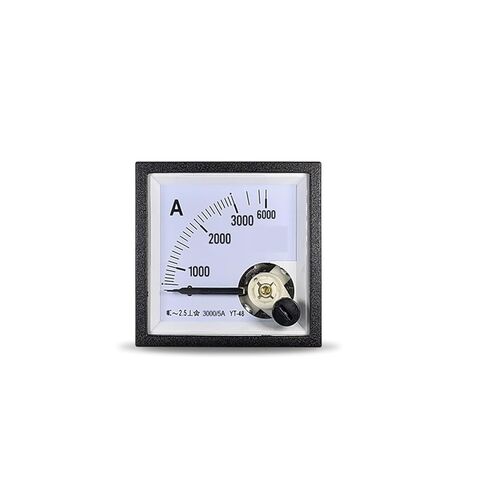 CP48 AC Ammeter High Current Pointer 1000/5A 1500/5A 2KA 3KA BE48 YT48 1Pcs(AC 1000-5A) in Saudi Arabia